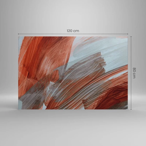 Obraz na plátne - Jesenná veterná abstrakcia - 120x80 cm