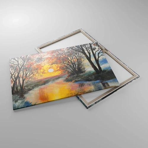 Obraz na plátne - Jesenný nádych - 100x70 cm