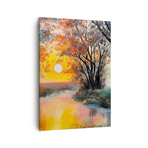Obraz na plátne - Jesenný nádych - 50x70 cm