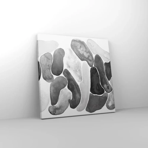 Obraz na plátne - Kamenistá abstrakcia - 30x30 cm