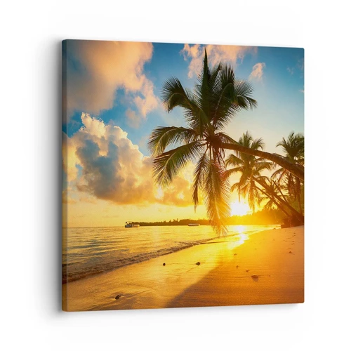 Obraz na plátne - Karibský sen - 30x30 cm