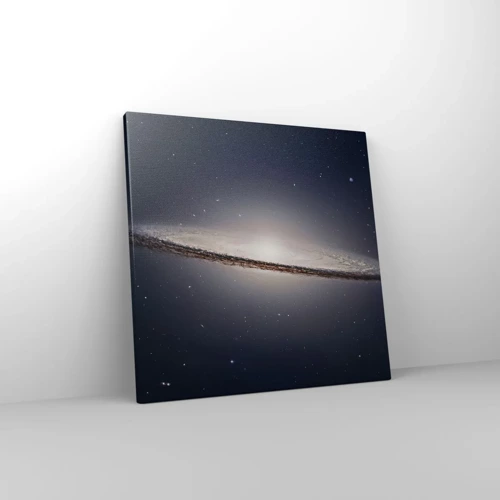 Obraz na plátne - Kedysi dávno v jednej preďalekej galaxii… - 40x40 cm