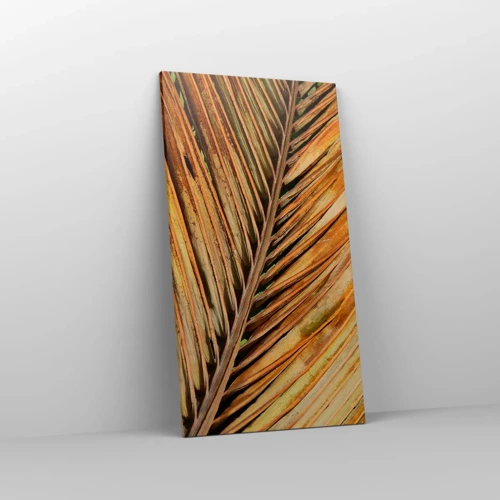 Obraz na plátne - Kokosové zlato - 55x100 cm