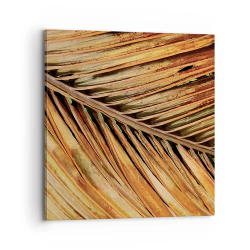 Obraz na plátne - Kokosové zlato - 70x70 cm
