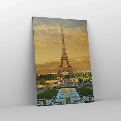 Obraz na plátne - Kráľovná Paríža - 70x100 cm