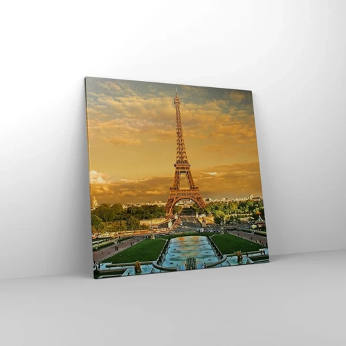 Obraz na plátne - Kráľovná Paríža - 70x70 cm