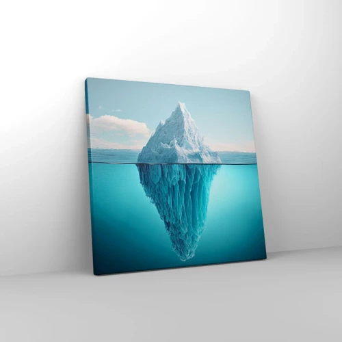 Obraz na plátne - Ľadová kráľovná - 30x30 cm