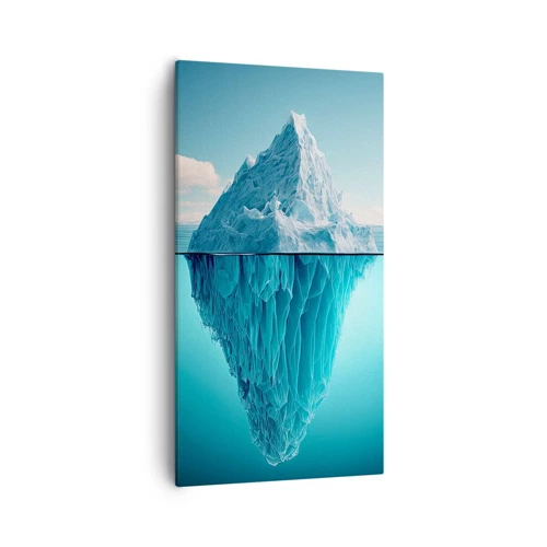 Obraz na plátne - Ľadová kráľovná - 55x100 cm