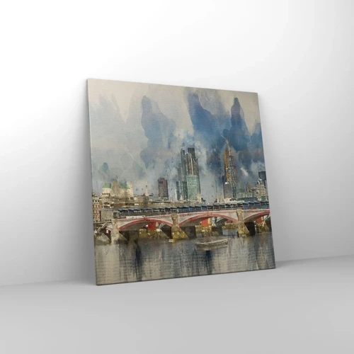 Obraz na plátne - Londýn v celej svojej kráse - 70x70 cm