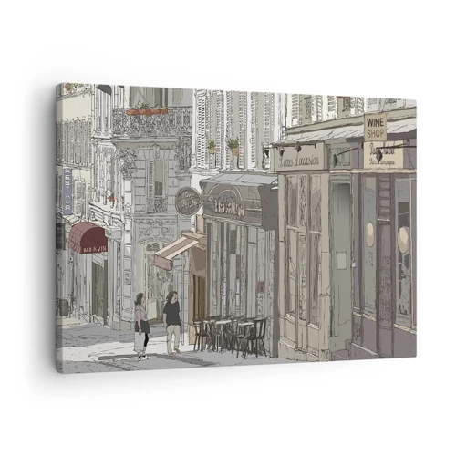 Obraz na plátne - Mestské radosti - 70x50 cm
