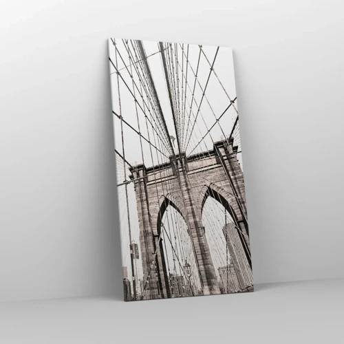 Obraz na plátne - Newyorská katedrála - 65x120 cm