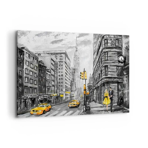 Obraz na plátne - Newyorský príbeh - 120x80 cm