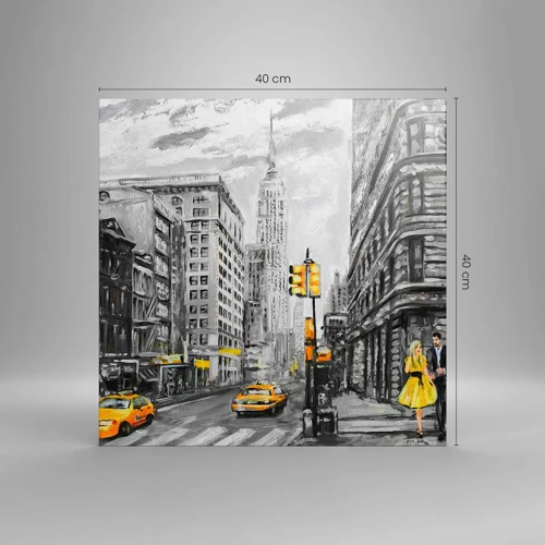Obraz na plátne - Newyorský príbeh - 40x40 cm