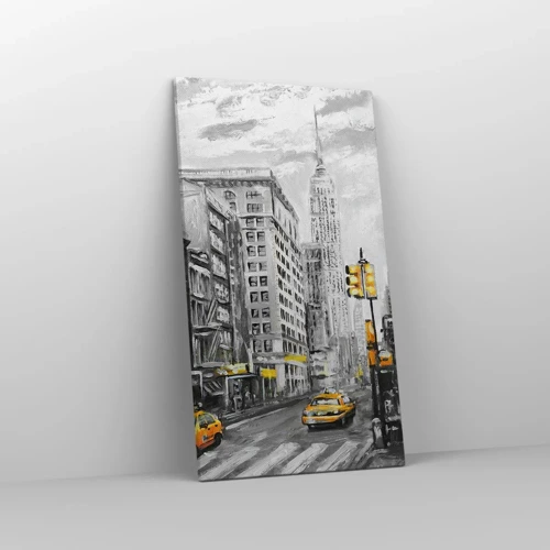 Obraz na plátne - Newyorský príbeh - 45x80 cm