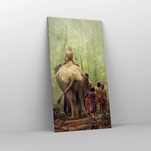 Obraz na plátne - Nová Kniha džunglí - 65x120 cm