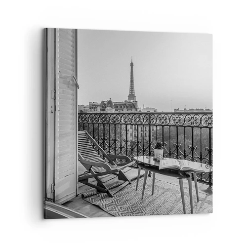 Obraz na plátne - Parížske popoludnie - 50x50 cm