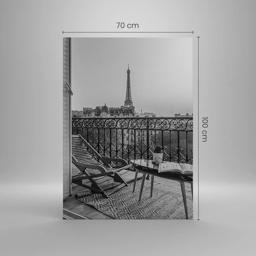 Obraz na plátne - Parížske popoludnie - 70x100 cm