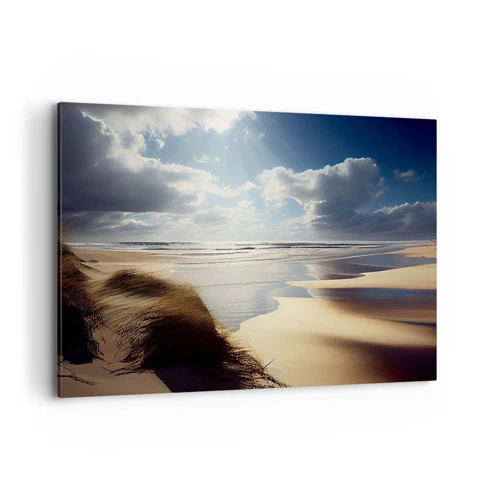 Obraz na plátne - Pláž, divoká pláž - 100x70 cm