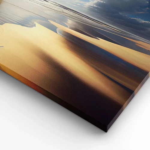 Obraz na plátne - Pláž, divoká pláž - 65x120 cm