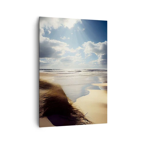 Obraz na plátne - Pláž, divoká pláž - 70x100 cm