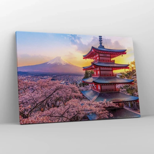Obraz na plátne - Podstata japonského ducha - 120x80 cm