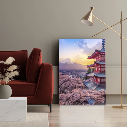 Obraz na plátne - Podstata japonského ducha - 45x80 cm