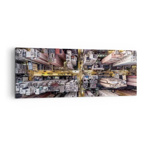 Obraz na plátne - Pozdrav z Hongkongu - 140x50 cm