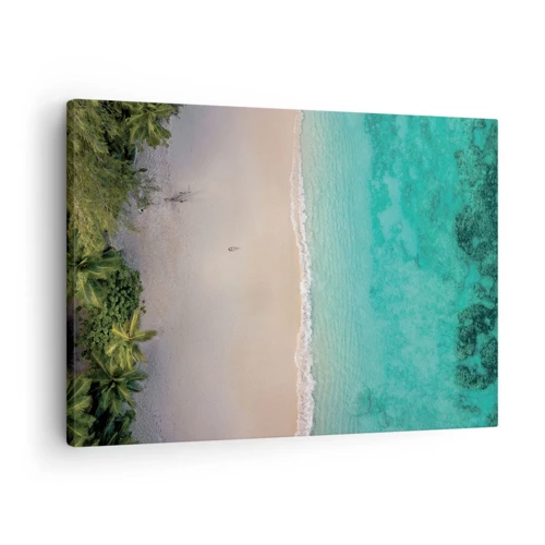 Obraz na plátne - Rajská pláž - 70x50 cm