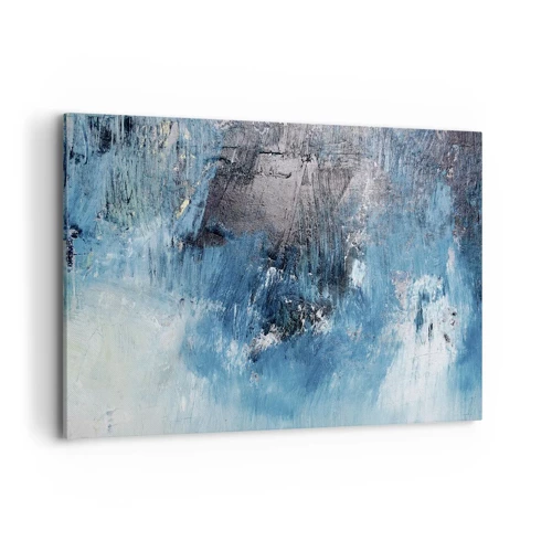 Obraz na plátne - Rapsódia v modrom - 100x70 cm