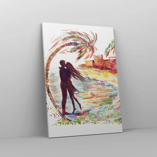 Obraz na plátne - Romantické prázdniny - 50x70 cm