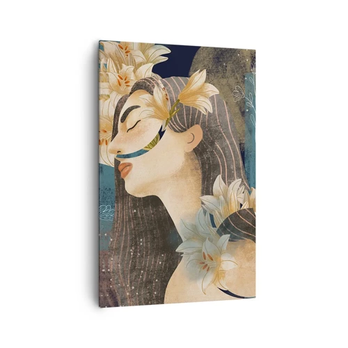 Obraz na plátne - Rozprávka o princeznej s ľaliami - 80x120 cm
