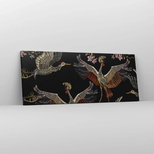 Obraz na plátne - Rozprávkový vták - 100x40 cm