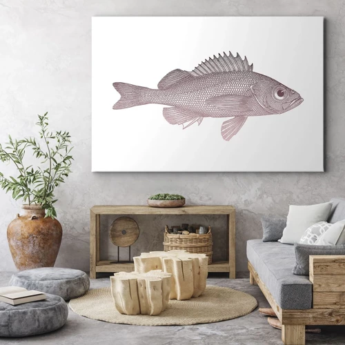Obraz na plátne - Ryba s veľkými očami - 70x50 cm