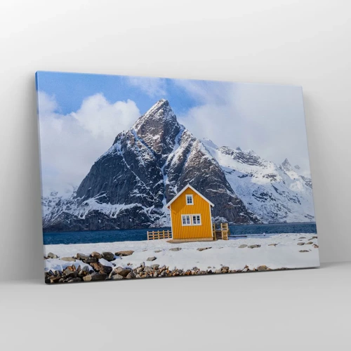 Obraz na plátne - Škandinávska dovolenka - 120x80 cm