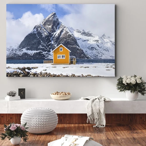 Obraz na plátne - Škandinávska dovolenka - 120x80 cm