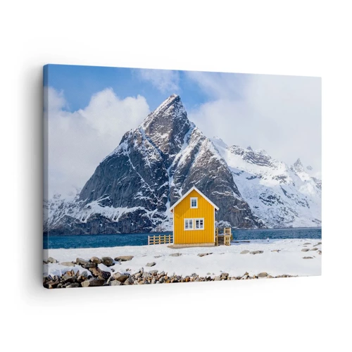 Obraz na plátne - Škandinávska dovolenka - 70x50 cm