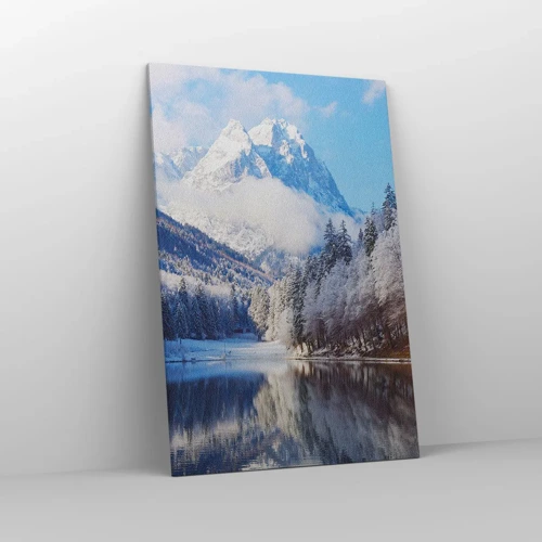 Obraz na plátne - Snehová stráž - 80x120 cm
