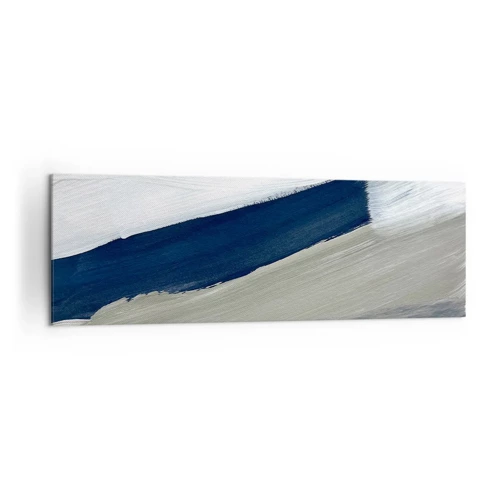 Obraz na plátne - Stretnutie s bielou - 160x50 cm