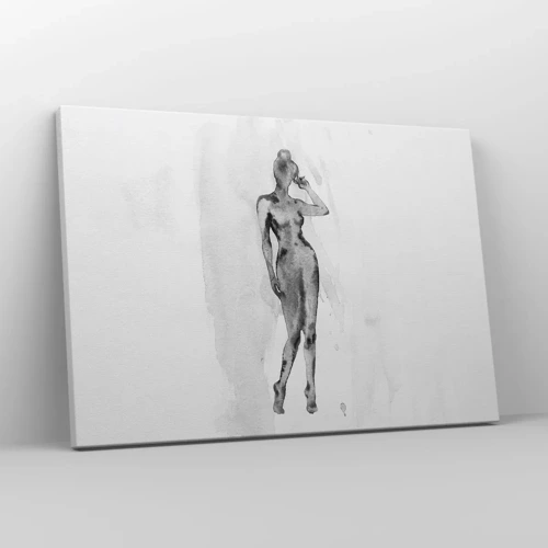 Obraz na plátne - Štúdia o ideáli ženskosti - 70x50 cm