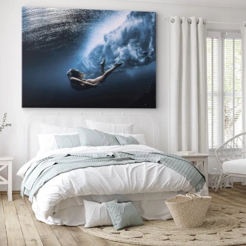 Obraz na plátne - Súčasná morská panna - 120x80 cm
