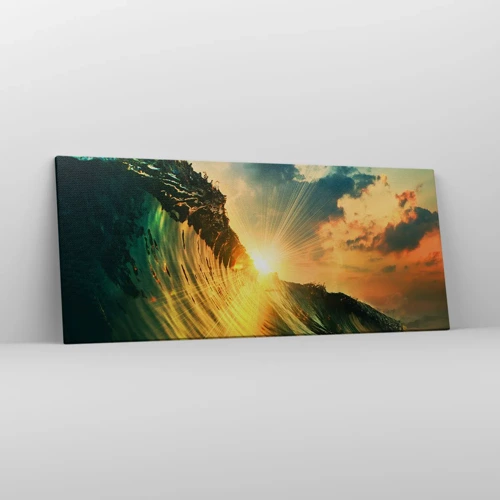 Obraz na plátne - Surfer, kde si? - 120x50 cm