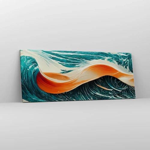 Obraz na plátne - Surferov sen - 100x40 cm