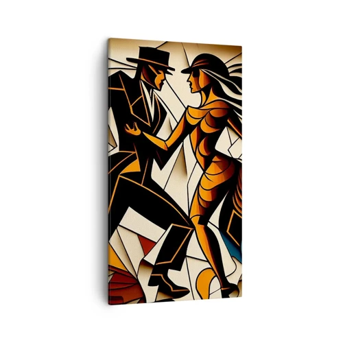 Obraz na plátne - Tanec vrelosti a vášne - 45x80 cm