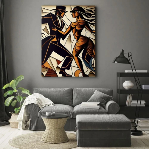Obraz na plátne - Tanec vrelosti a vášne - 65x120 cm