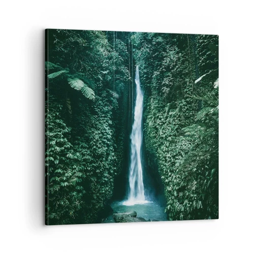 Obraz na plátne - Tropický prameň - 60x60 cm
