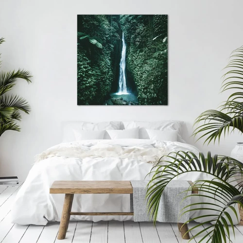 Obraz na plátne - Tropický prameň - 60x60 cm