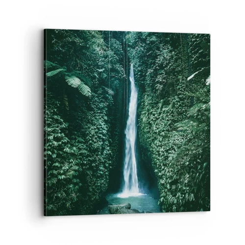 Obraz na plátne - Tropický prameň - 70x70 cm