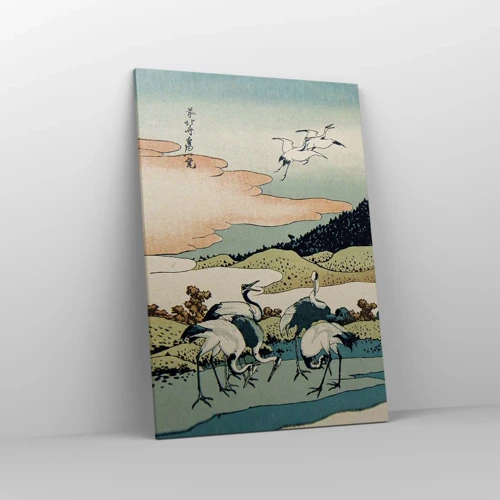 Obraz na plátne - V japonskom duchu - 70x100 cm