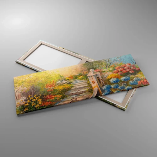 Obraz na plátne - V plnom rozkvete - 140x50 cm