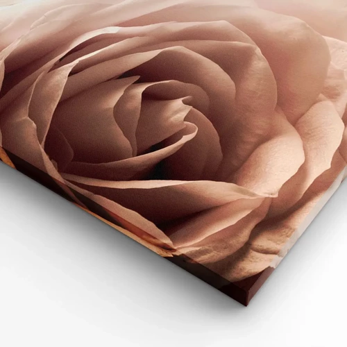 Obraz na plátne - V srdci ruže - 65x120 cm